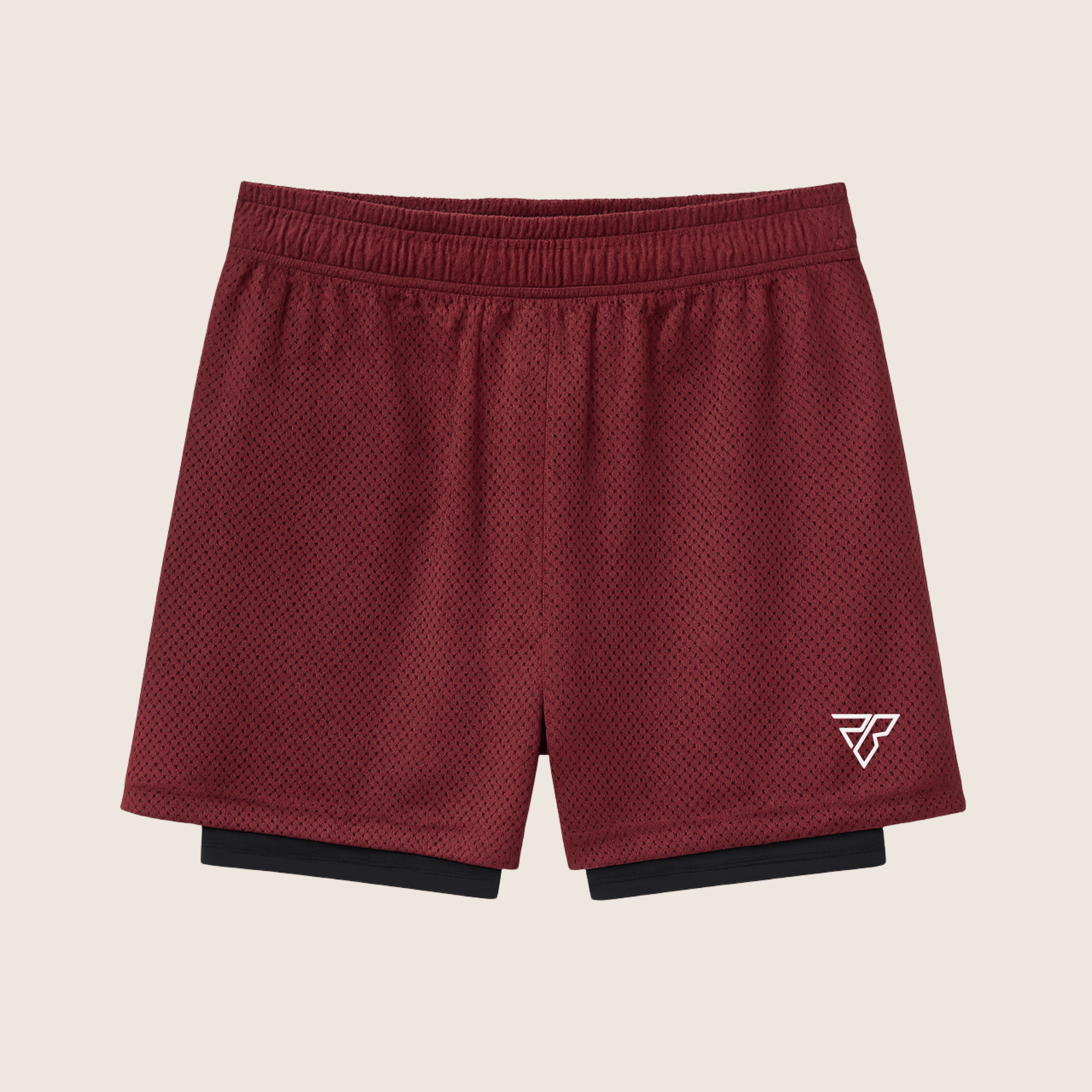 Athletic Mesh Shorts – Black Layer