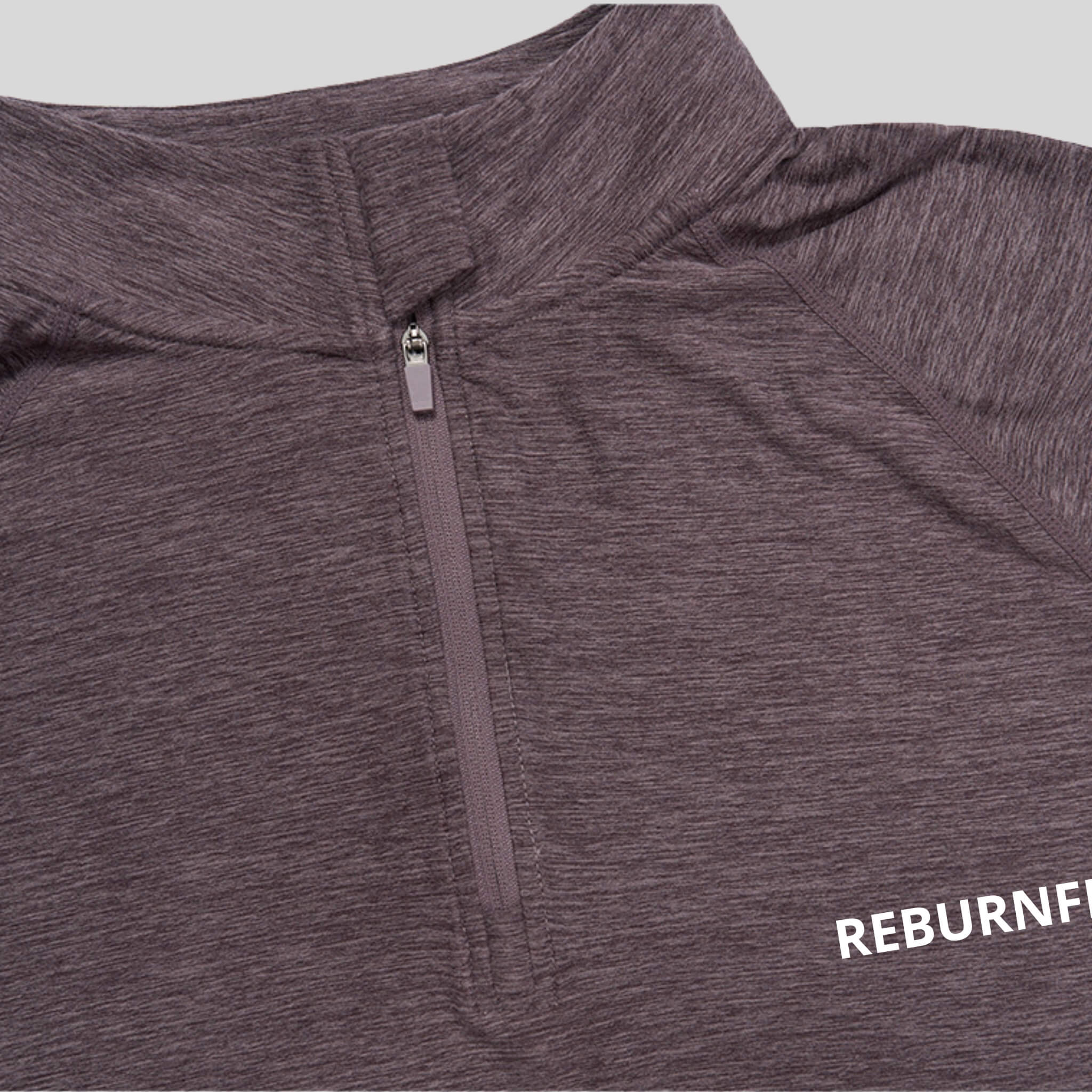 High Collar Zip-up Long Sleeve