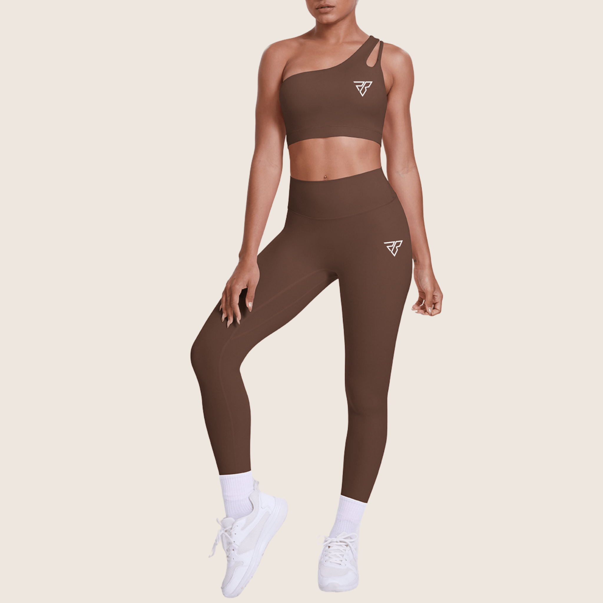 Ultra-Soft Cross Back Bra & High-Waisted Leggings