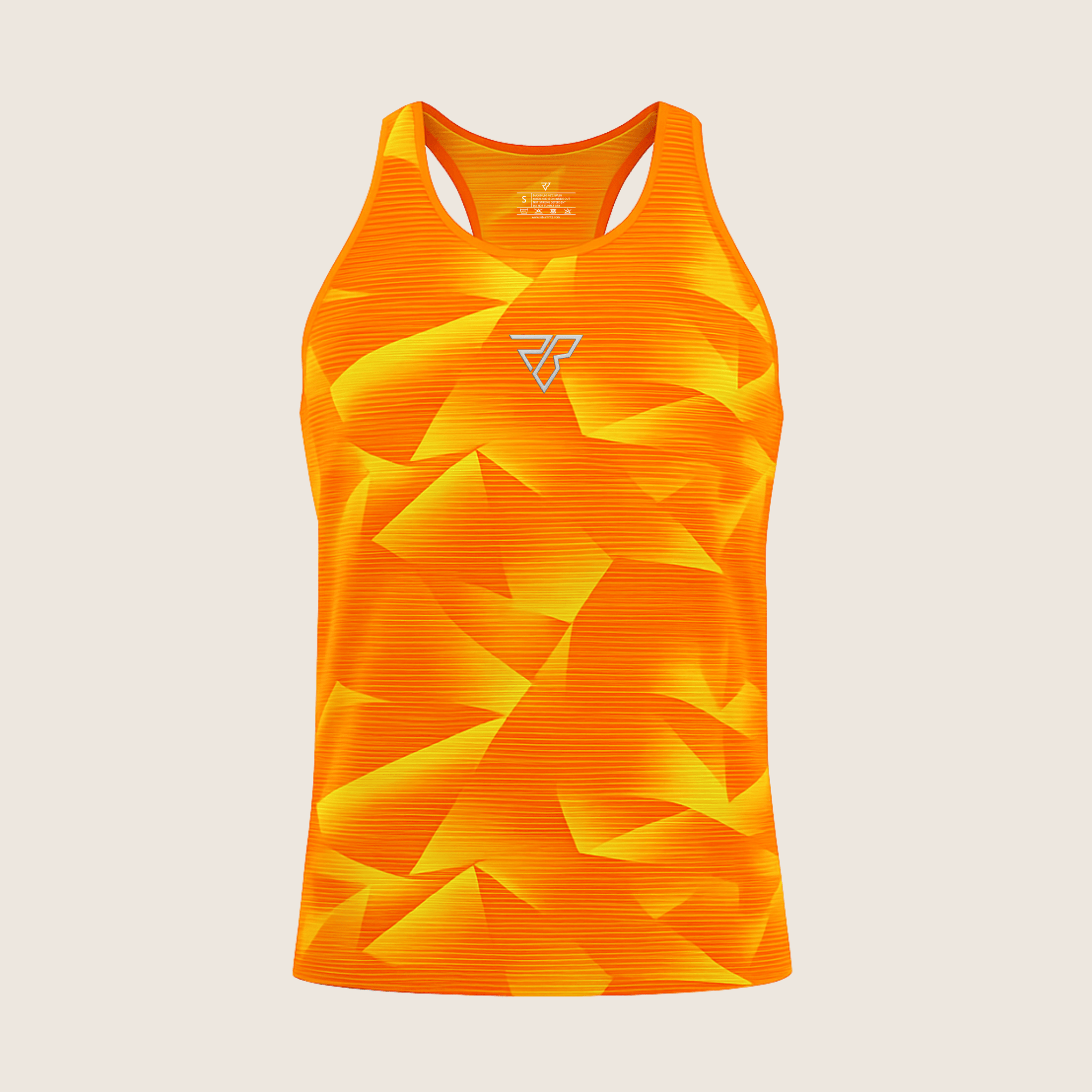 Athletics Tank Top - Polygonal Print