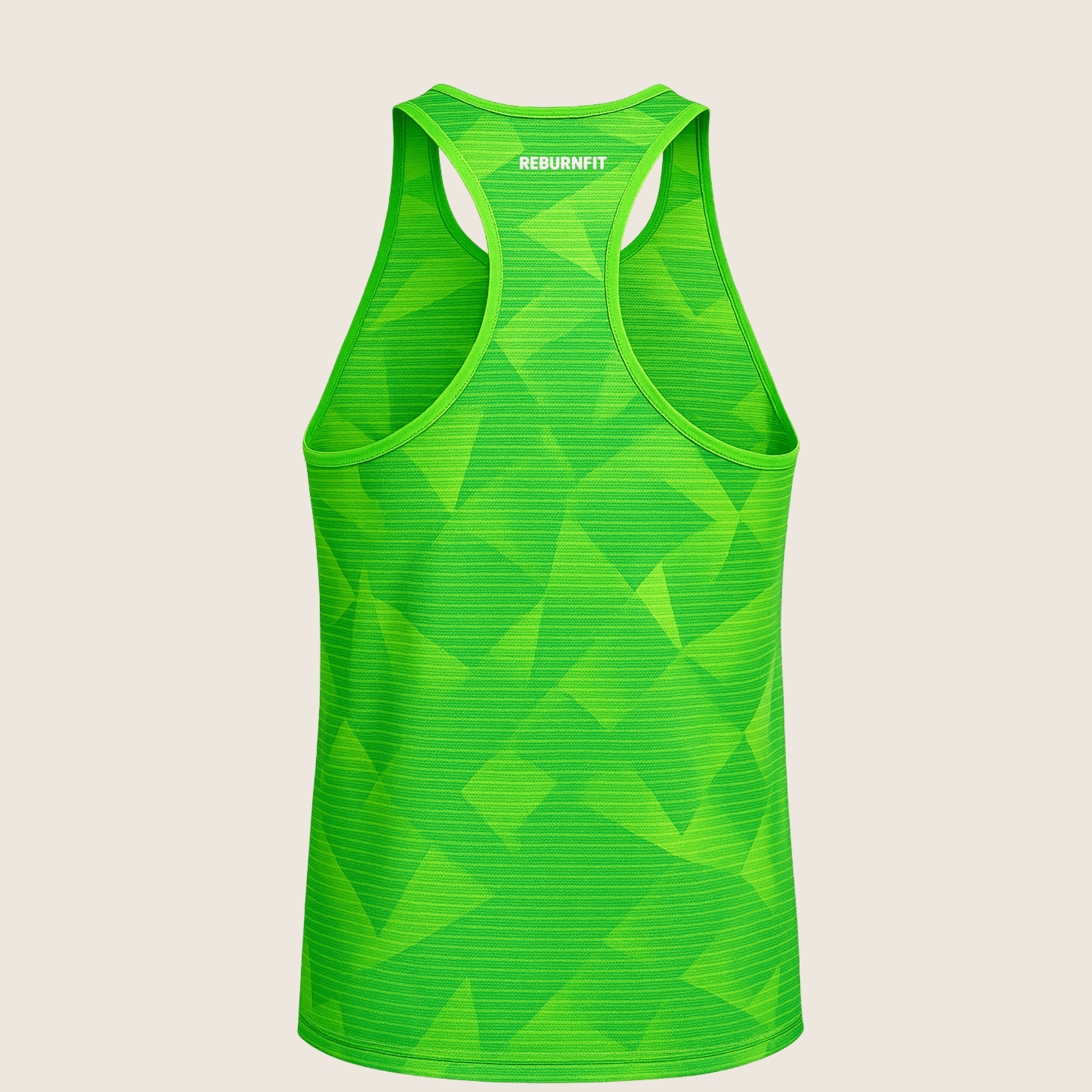 Athletics Tank Top - Polygonal Print
