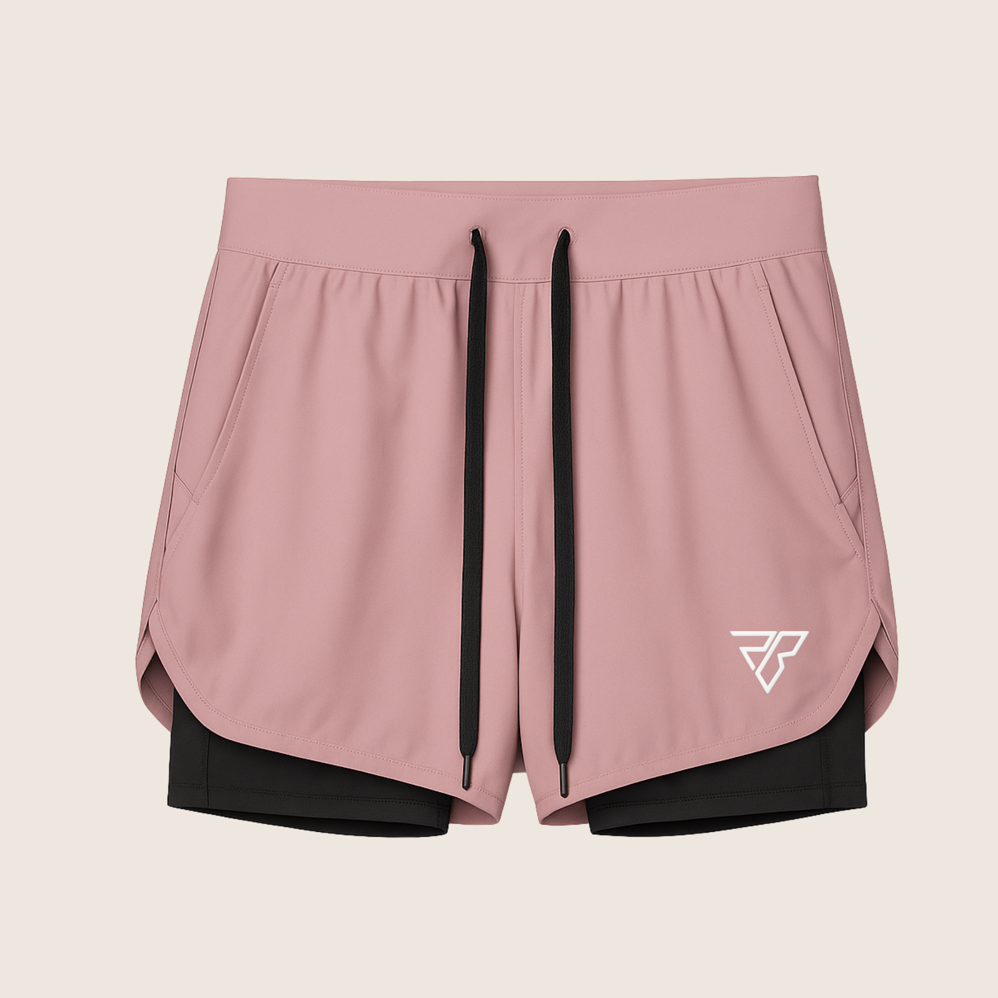 UltraBreathe Dual-Black Layer Training Shorts