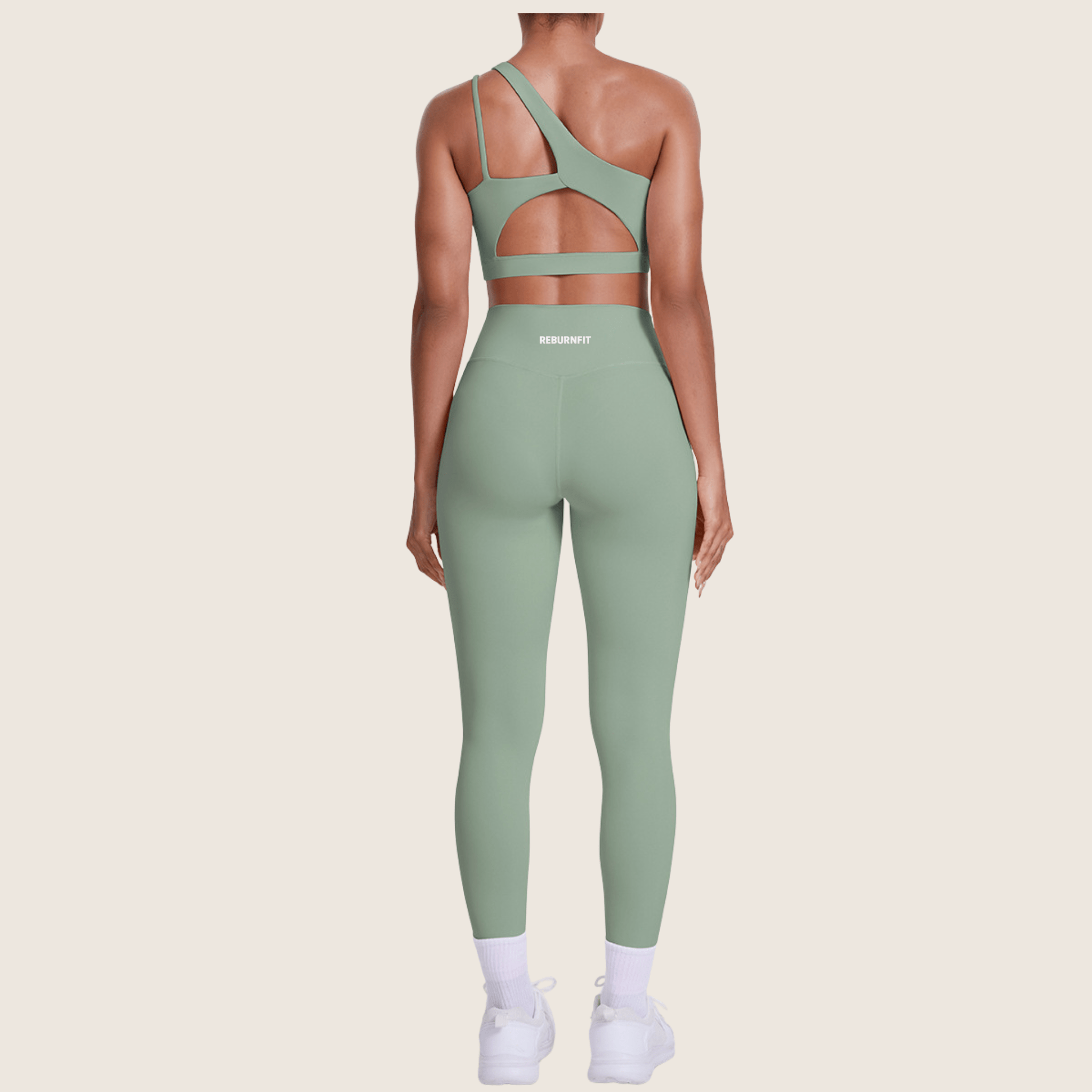 Ultra-Soft Cross Back Bra & High-Waisted Leggings