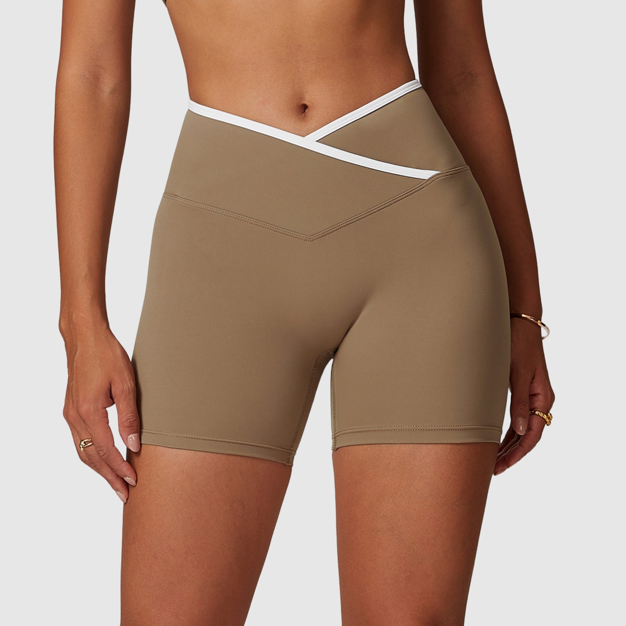 Short de sport élastique rembourré
