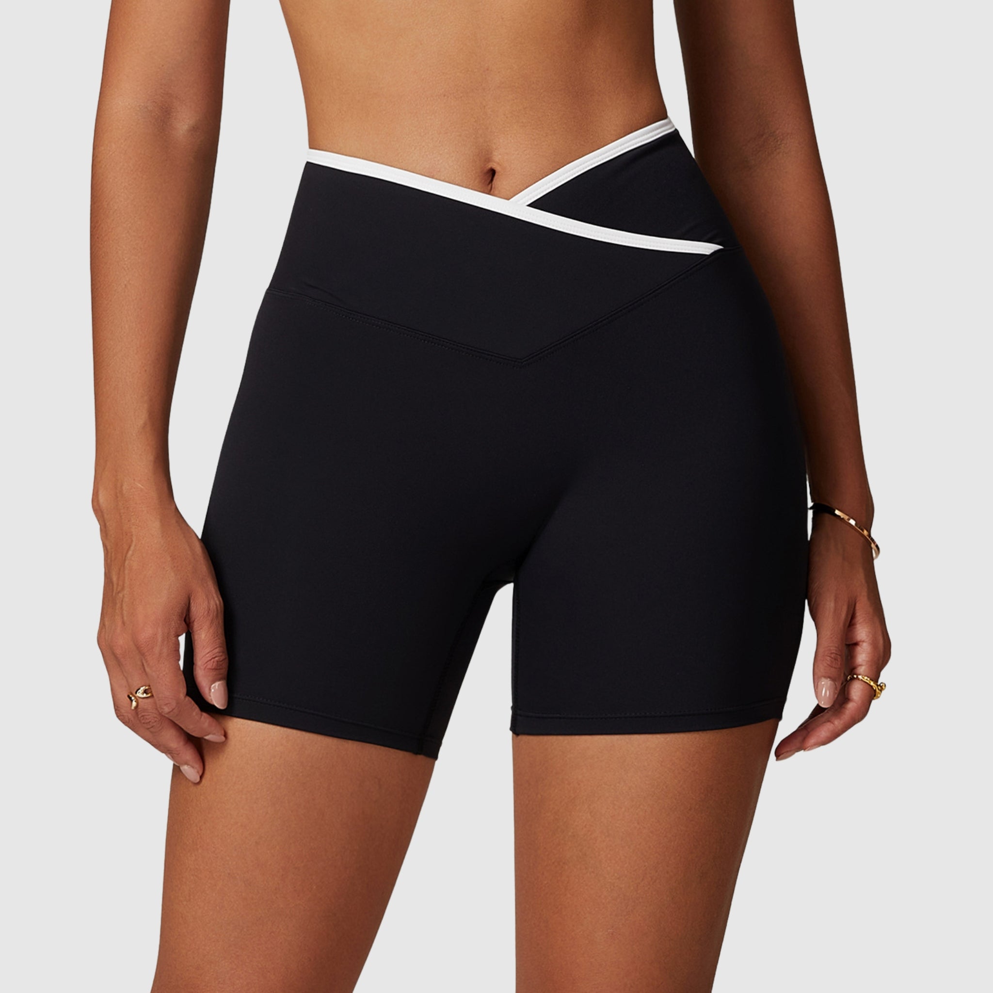 Short de sport élastique rembourré